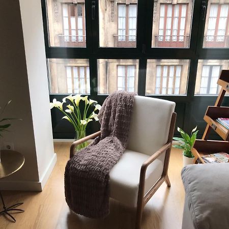 Apartamento Palacio Valdes, Centro Aviles, Con Parking Exteriör bild